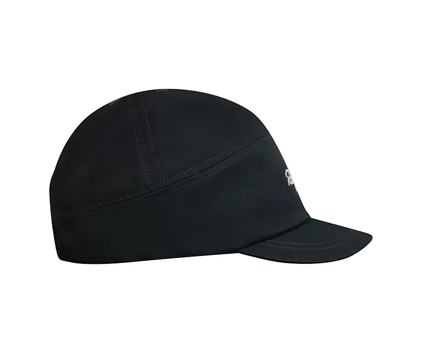 RAPHA LOGO CAP - BLACK/WHITE AUTHENTIC