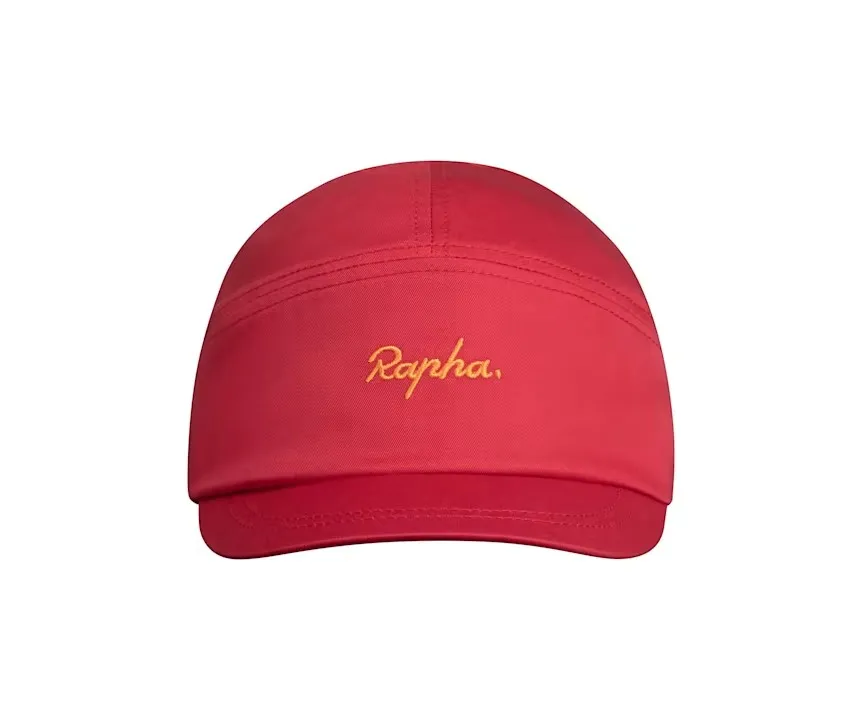 RAPHA LOGO CAP - RED/ORANGE AUTHENTIC