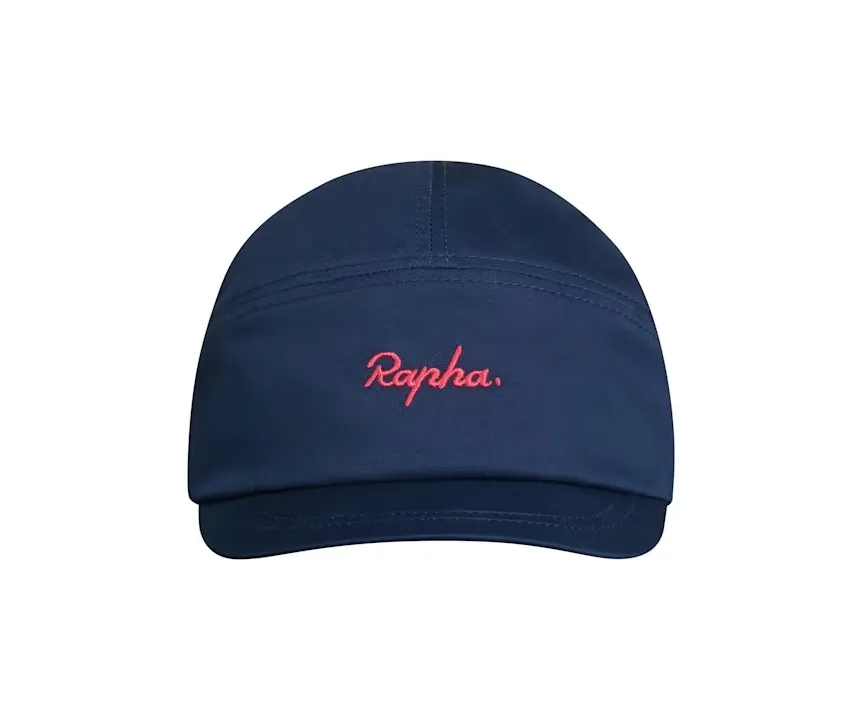 RAPHA LOGO CAP - NAVY/PINK AUTHENTIC