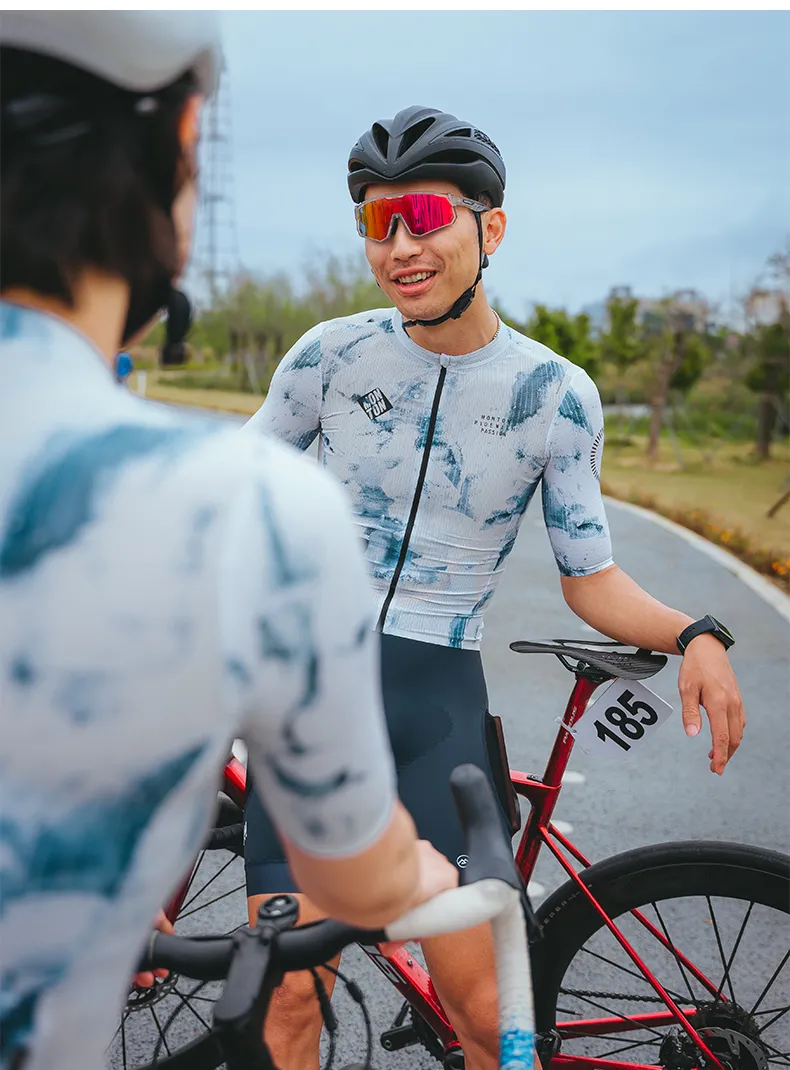 MONTON MENS CYCLING JERSEY PRO MARBLE