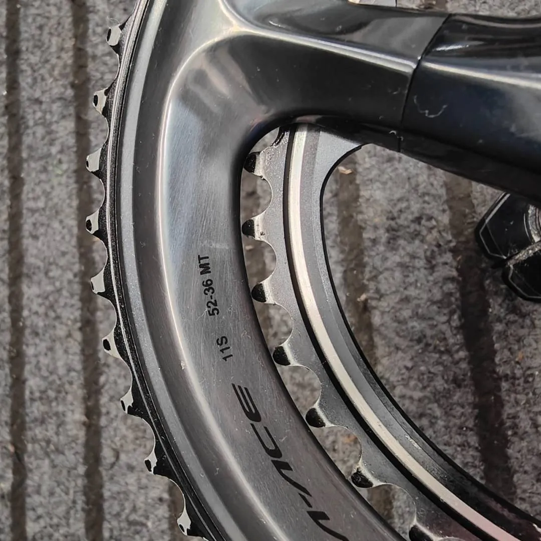 SHIMANO Dura Ace 9100 Crankset 52/36T 170mm Road Bike Crank