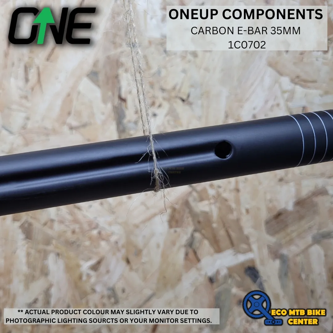 ONEUP COMPONENTS Handlebar Carbon E-Bar 35MM DIA 35MM RISE  Black Decal 1C0702