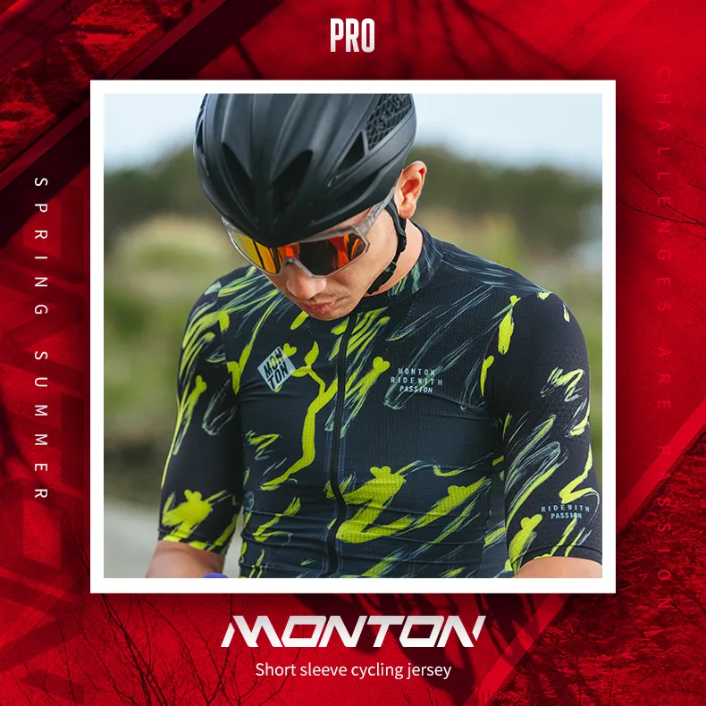 MONTON MENS SHORT SLEEVE JERSEY PRO MTDEW