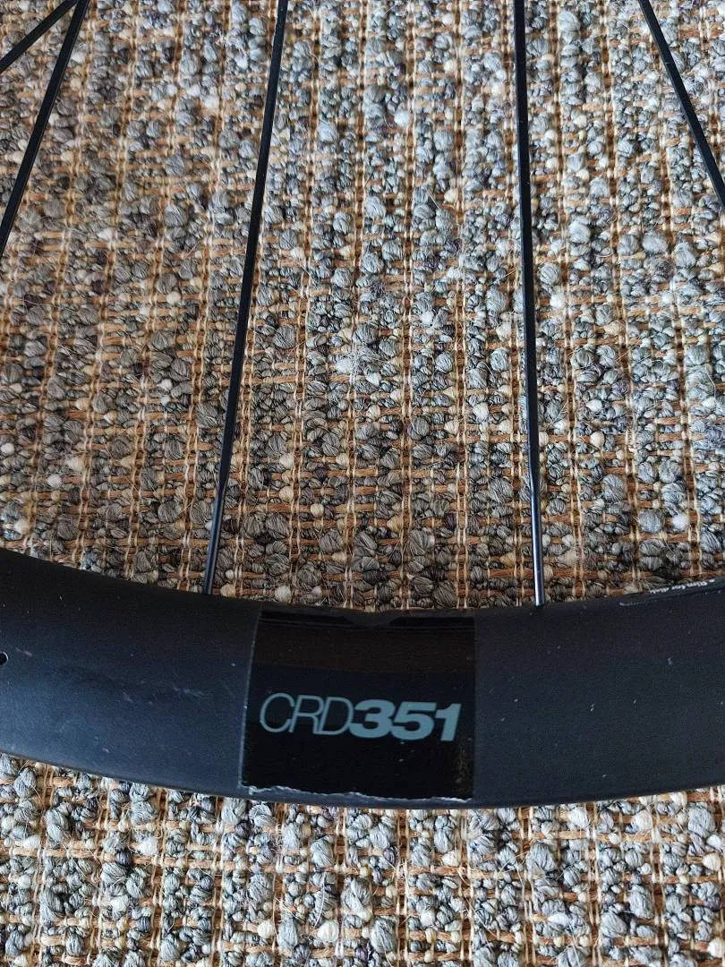 Bmc crd 351 35mm carbon disc wheelset