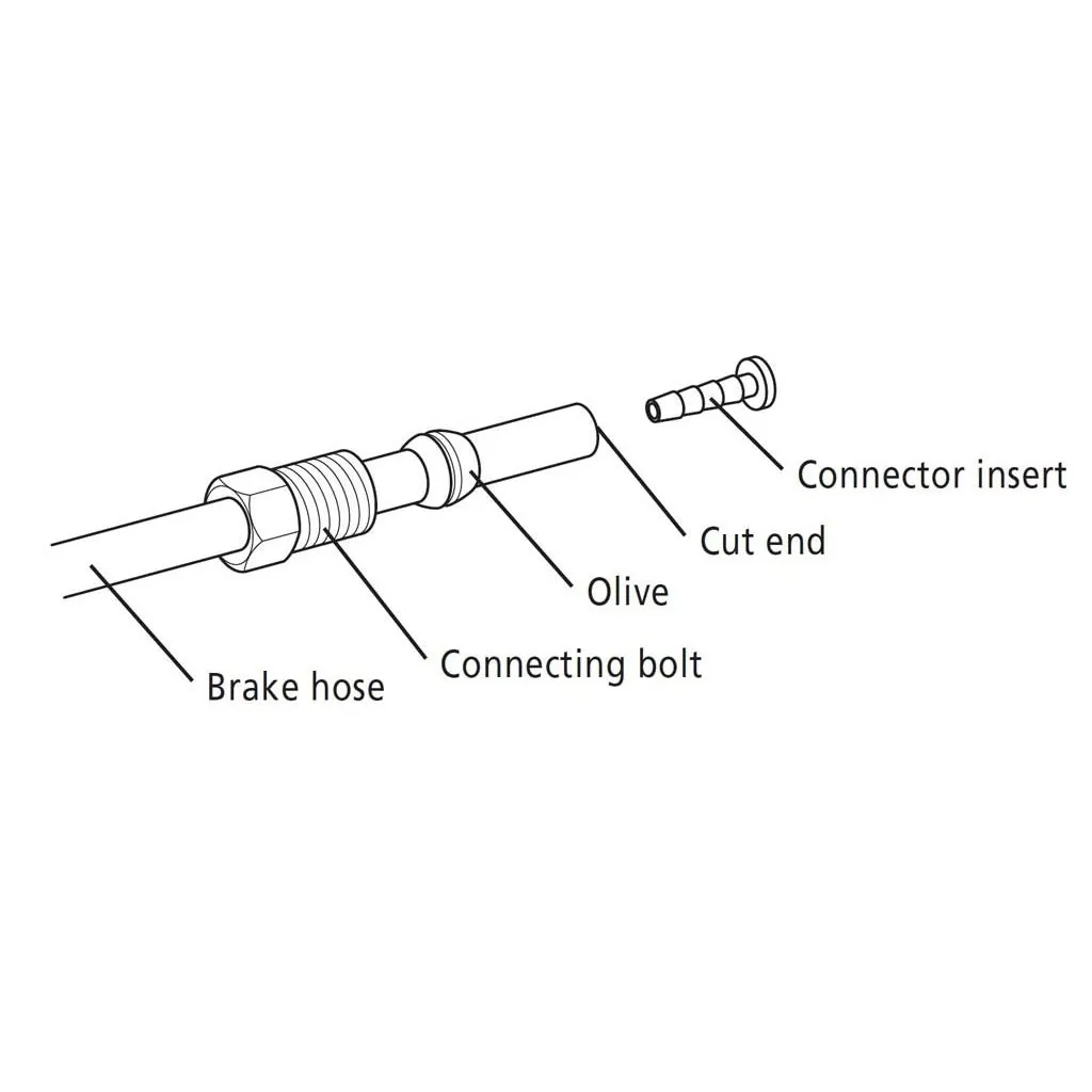 SHIMANO Hydraulic Disc Brake Hose 1700mm SM-BH90-JK-SSR (Black)