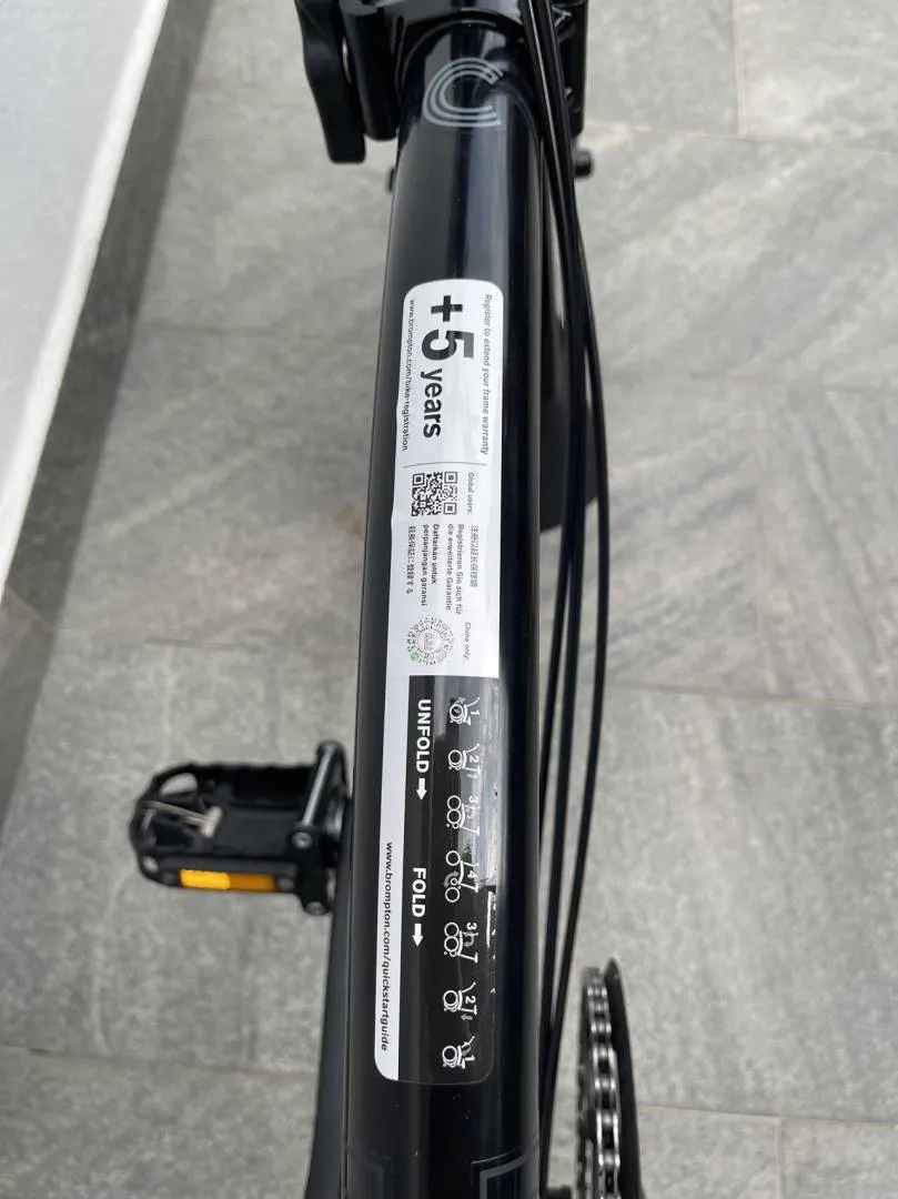 Bromptom M6R Black Edition