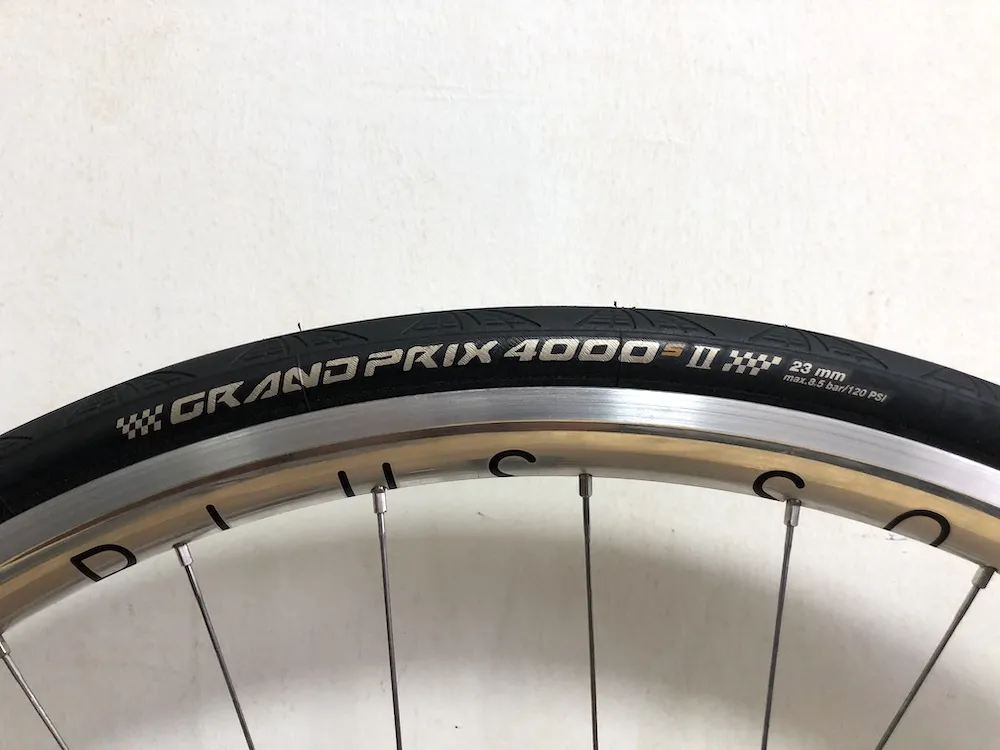H Plus Son Polished Silver wheelset with Campagnolo Record hubs