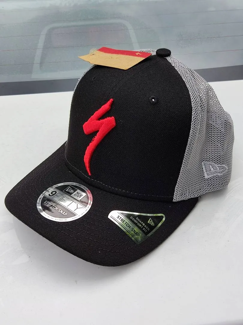 Specialized new era trucker cap S logo
