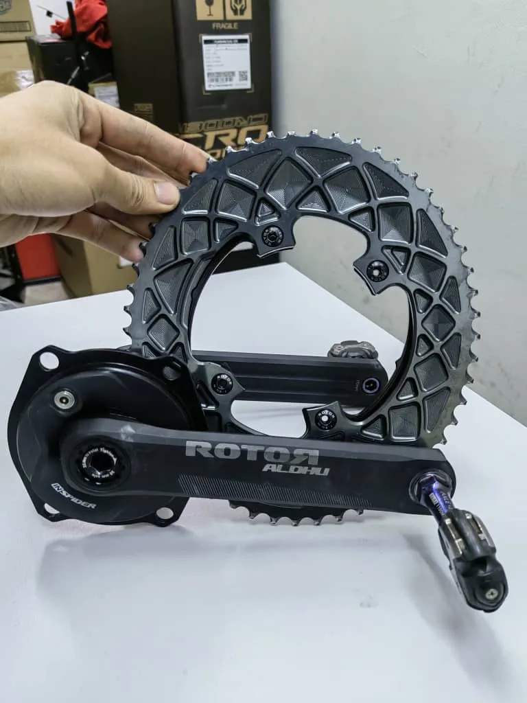 Rotor power meter
