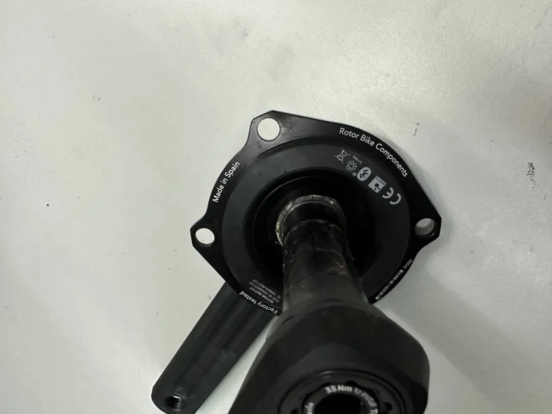 Rotor power meter