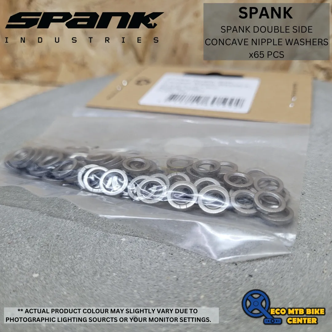 SPANK DOUBLE SIDE CONCAVE NIPPLE WASHERS x 65pcs