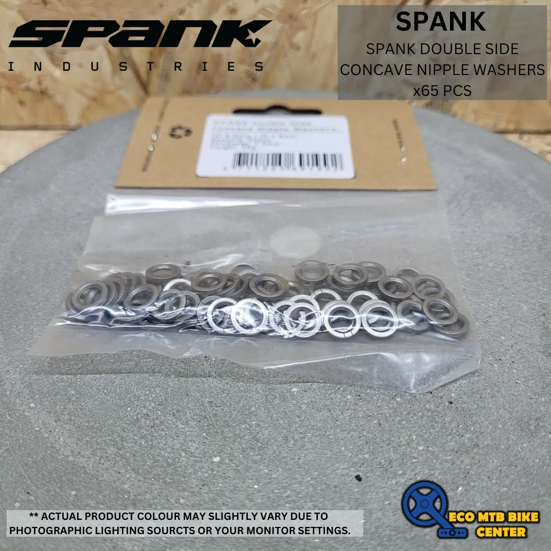 SPANK DOUBLE SIDE CONCAVE NIPPLE WASHERS x 65pcs