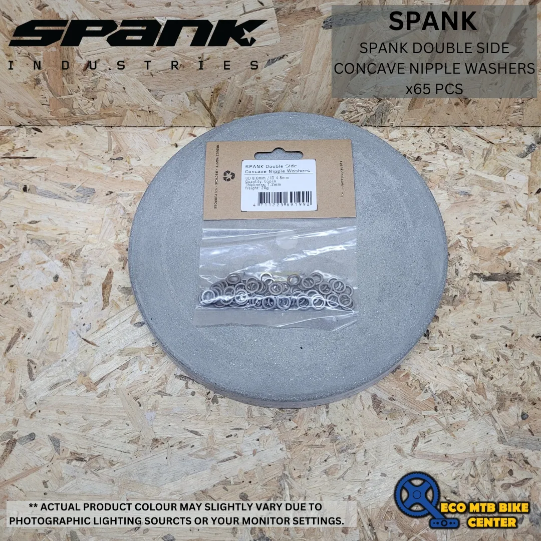 SPANK DOUBLE SIDE CONCAVE NIPPLE WASHERS x 65pcs