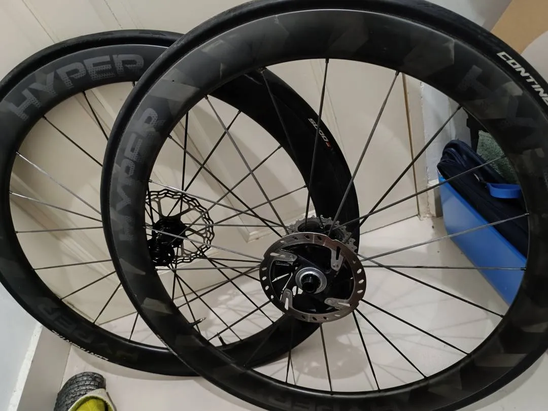 Winspace hyper 50 disc wheelset