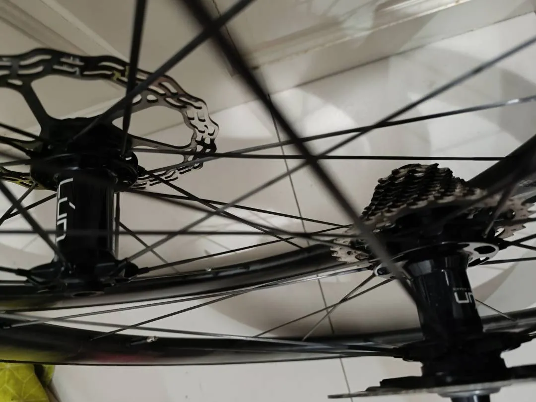Winspace hyper 50 disc wheelset