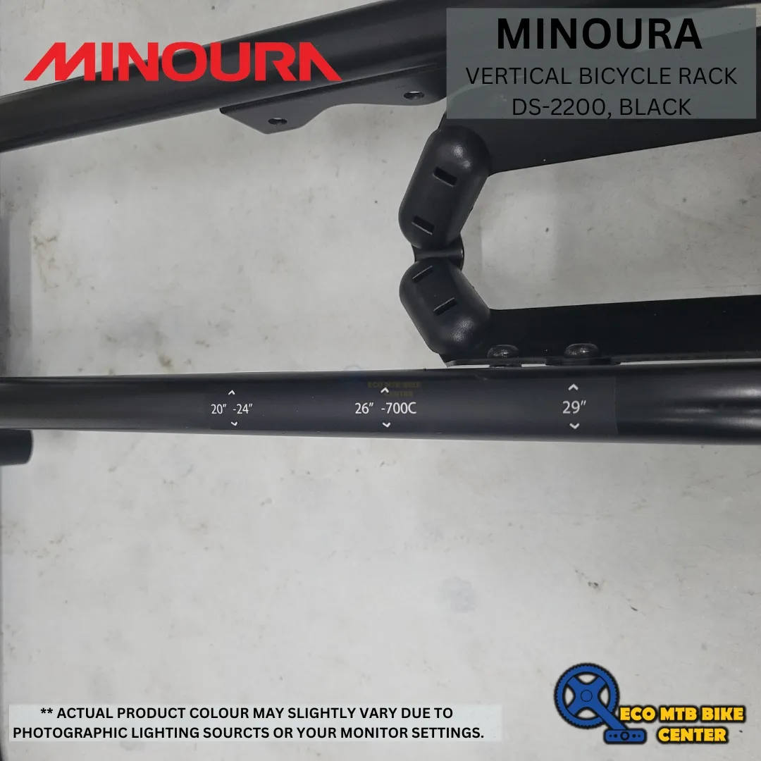 MINOURA VERTICAL BICYCLE RACK DS-2200, BLACK