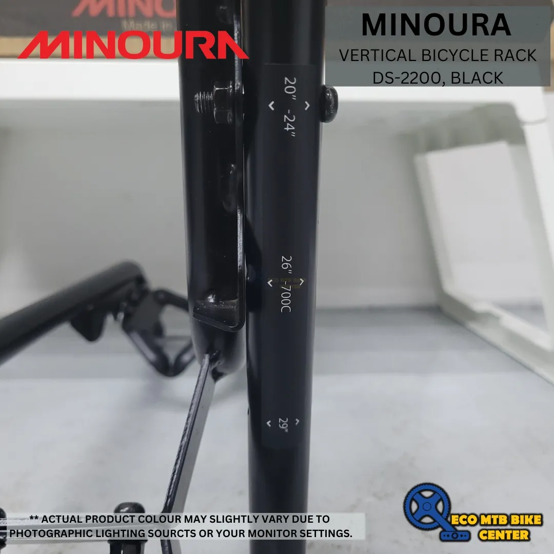 MINOURA VERTICAL BICYCLE RACK DS-2200, BLACK