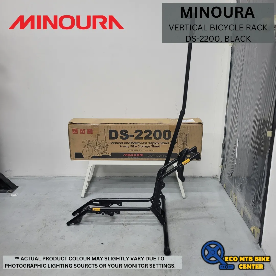 MINOURA VERTICAL BICYCLE RACK DS-2200, BLACK