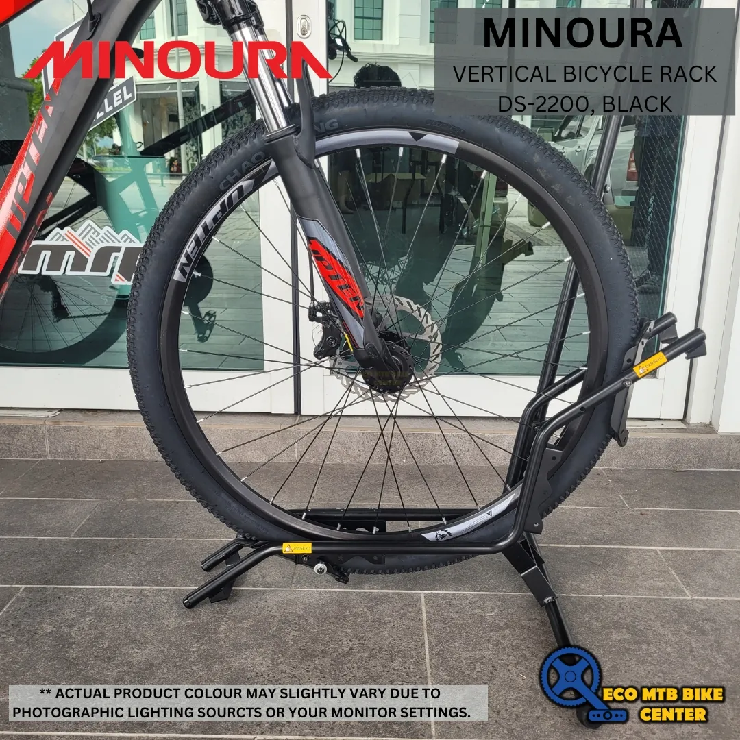 MINOURA VERTICAL BICYCLE RACK DS-2200, BLACK
