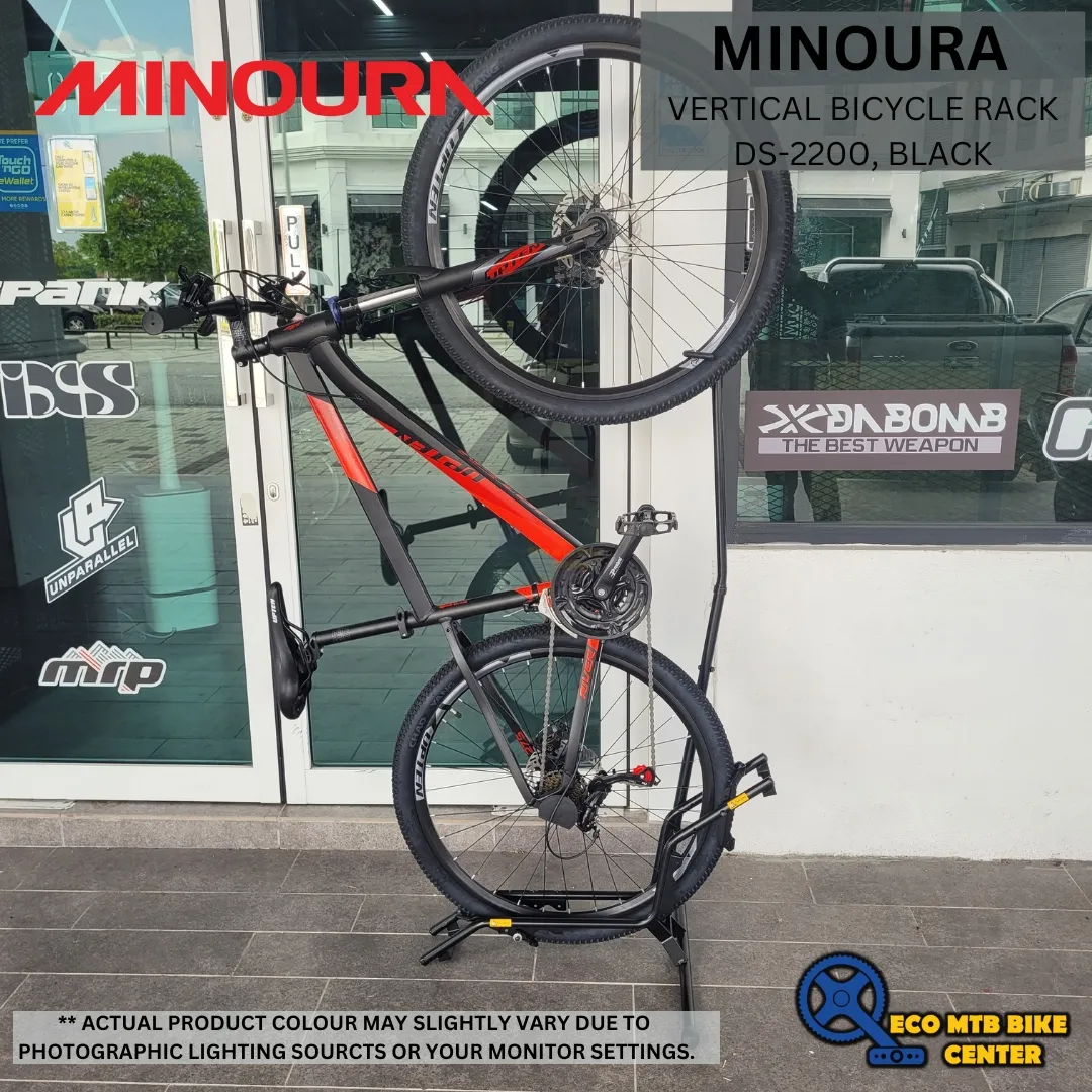 MINOURA VERTICAL BICYCLE RACK DS-2200, BLACK