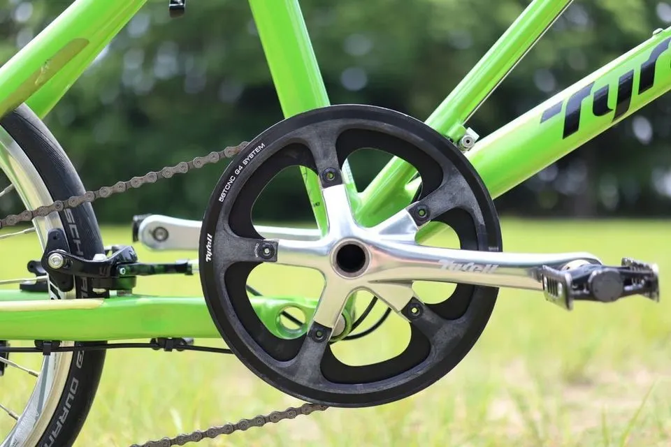 Tyrell FX Lime Green 9 Speed Sora