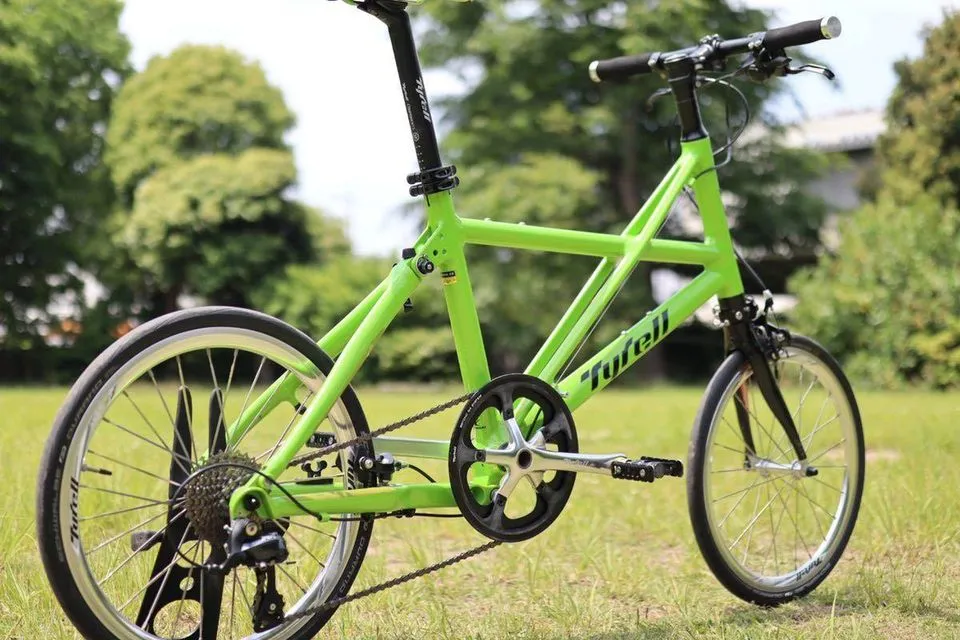 Tyrell FX Lime Green 9 Speed Sora