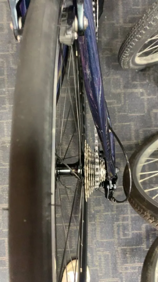 Benotto midnight purple Carbon frame road bike 700c