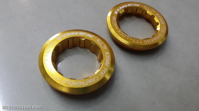 TOKEN SUPER LIGHT ALLOY CASSETTE LOCK RING (FREE POS)