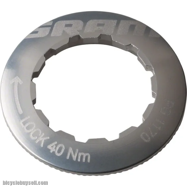 SRAM CS XX CASSETTE LOCK RING 11T ALUMINUM SILVER (FREE POS)
