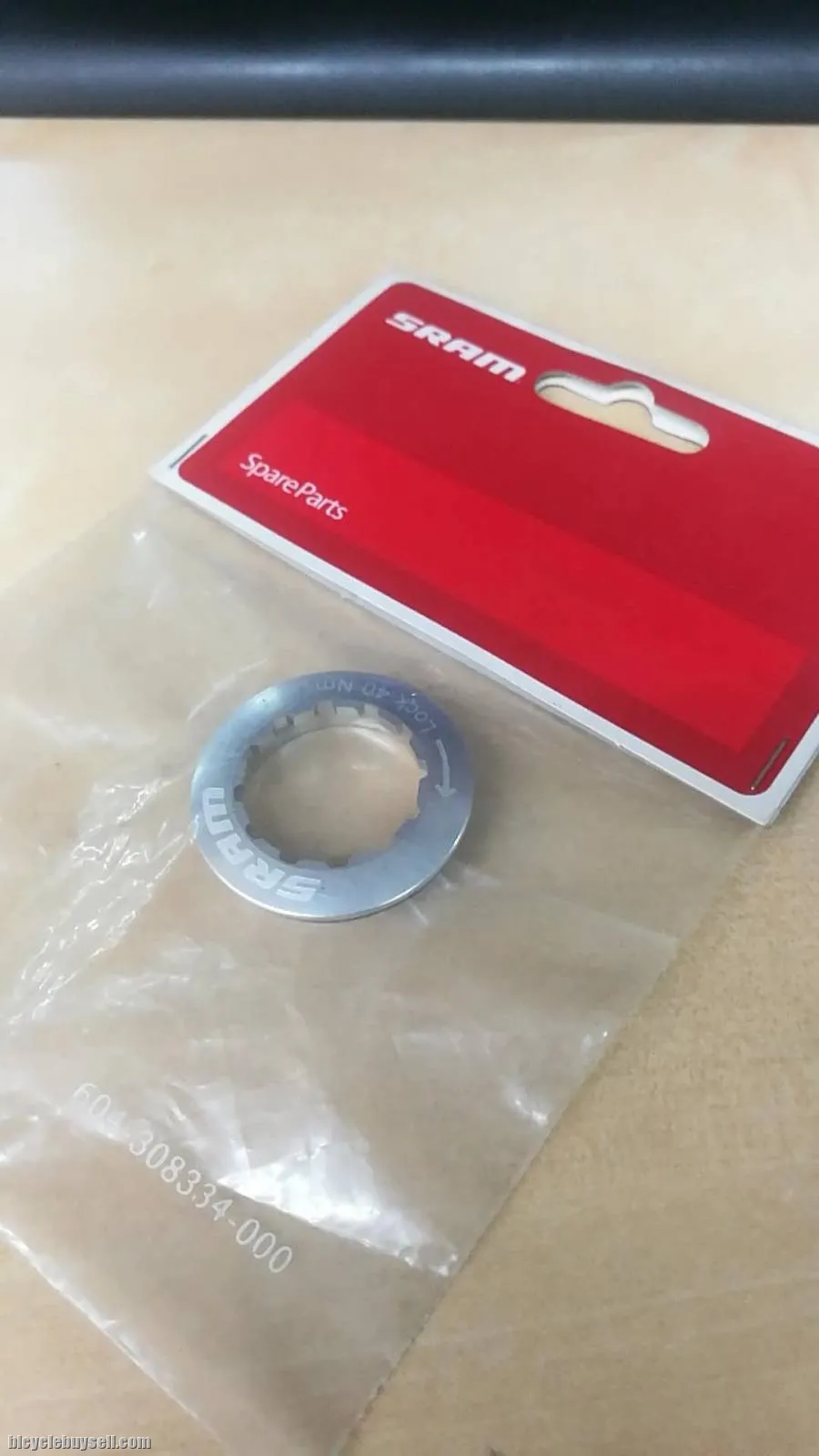 SRAM CS XX CASSETTE LOCK RING 11T ALUMINUM SILVER (FREE POS)