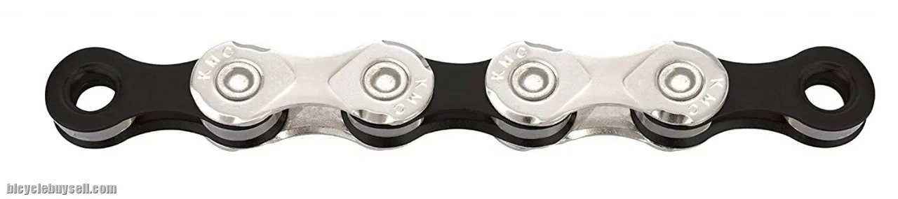 KMC X10 116L BLACK-SILVER 10SPEED CHAIN (FREE POS)
