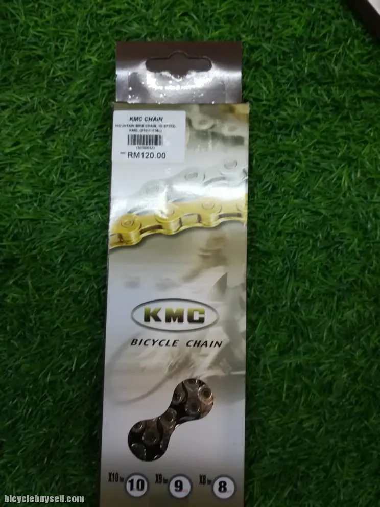KMC X10 116L BLACK-SILVER 10SPEED CHAIN (FREE POS)