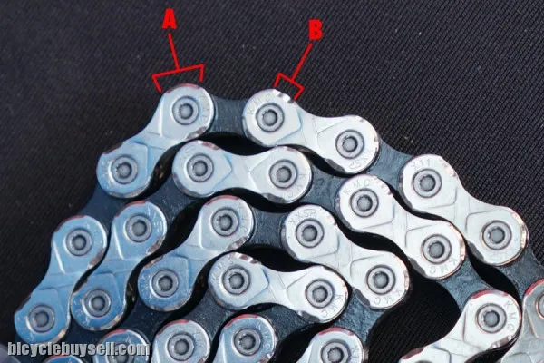 KMC X10 116L BLACK-SILVER 10SPEED CHAIN (FREE POS)