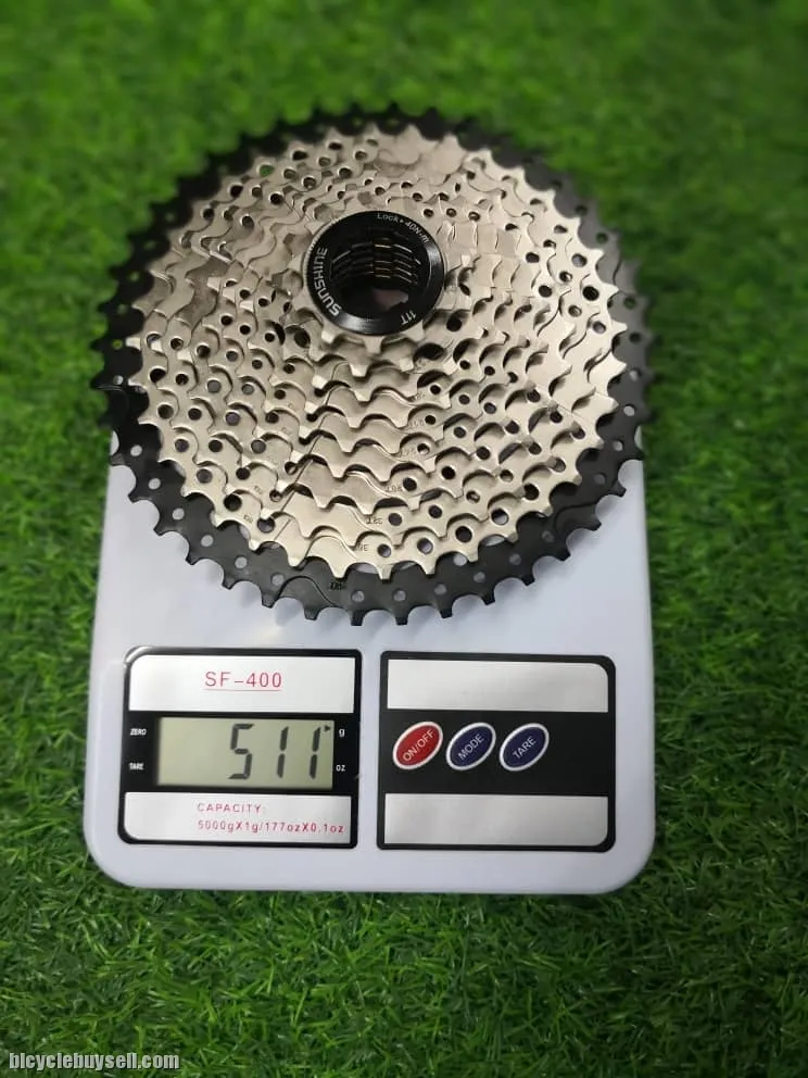 SUNSHINE 10SPEED 11-42T OVERSIZE CASSETTE 511GRAMS (FREE POS)