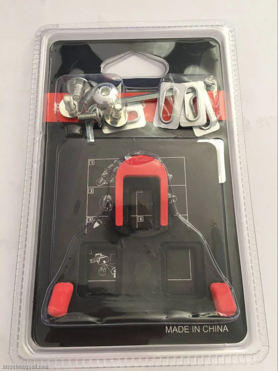 SHIMANO ROAD SPD REPLACEMENT CLEAT 0/6 DEGREE (FREE POS)