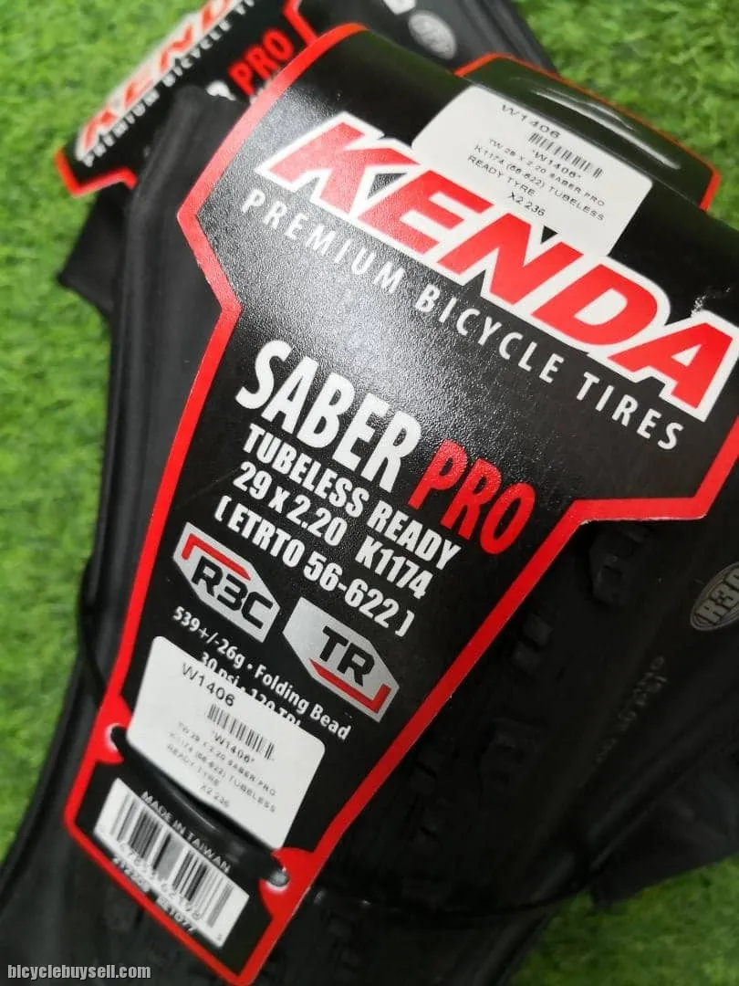 KENDA SABER PRO 29X2.2 TUBELESS MTB TIRE (FREE POS)