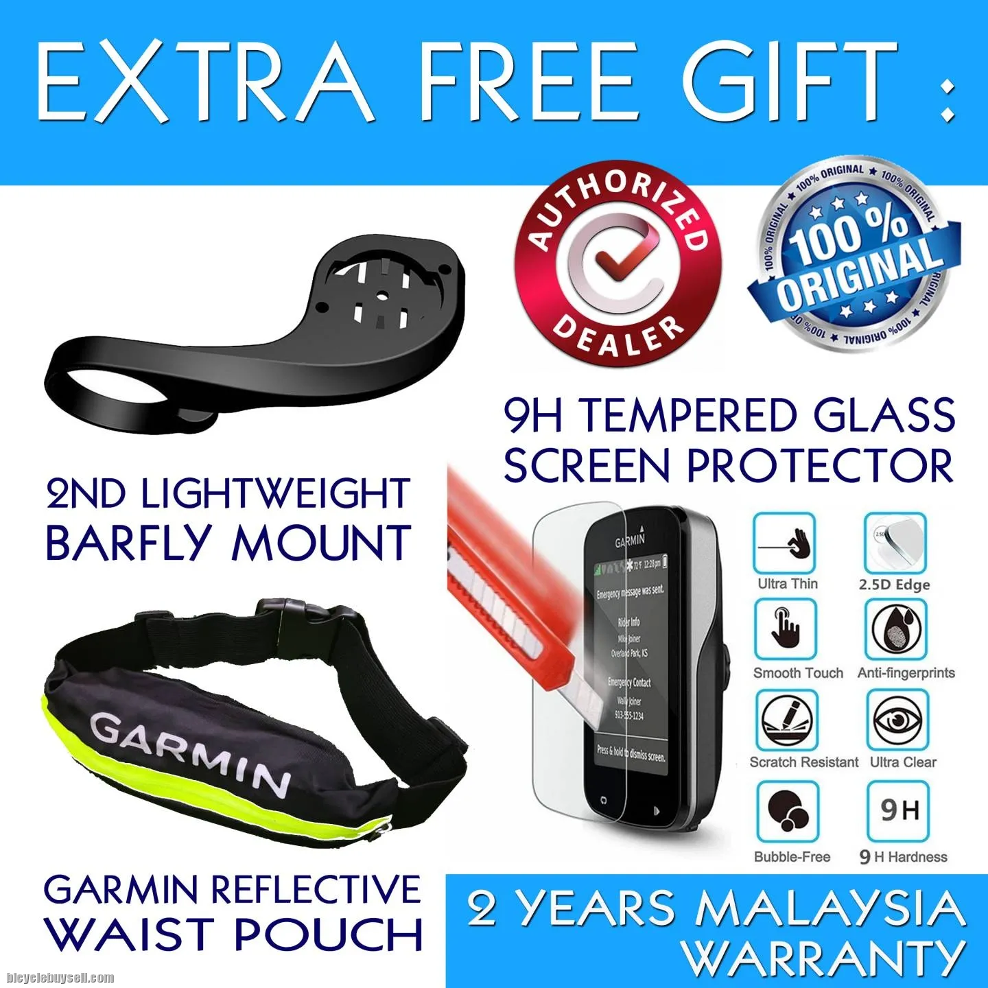 LATEST GARMIN EDGE 530 &amp; 830 GPS CYCLING COMPUTER METER (MALAYSIA SET)