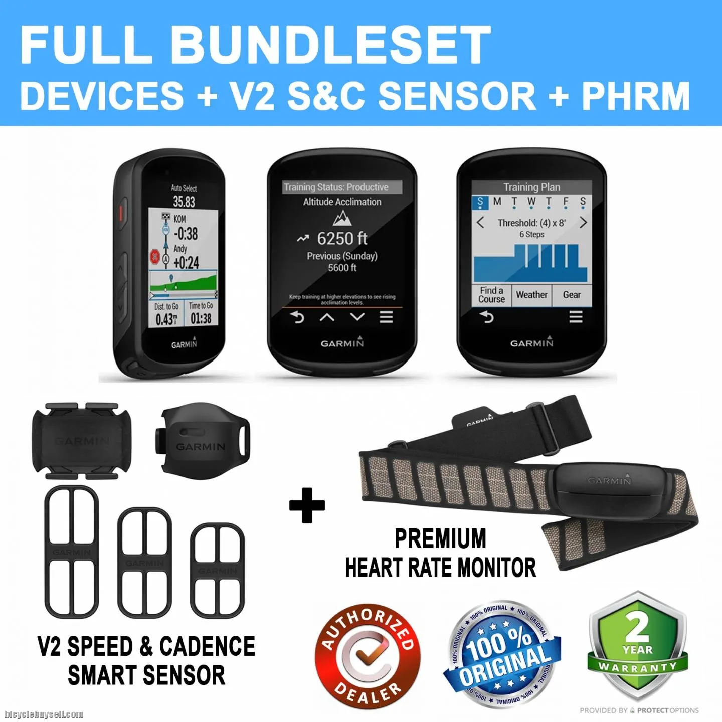 LATEST GARMIN EDGE 530 &amp; 830 GPS CYCLING COMPUTER METER (MALAYSIA SET)