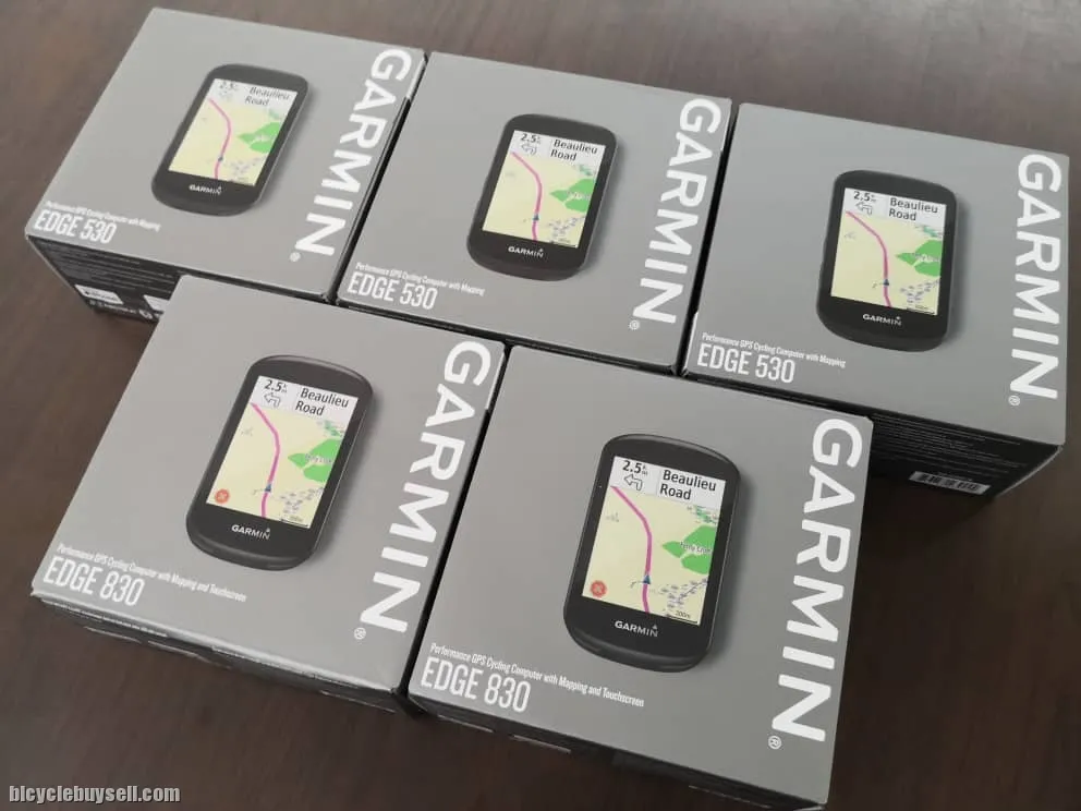 LATEST GARMIN EDGE 530 &amp; 830 GPS CYCLING COMPUTER METER (MALAYSIA SET)