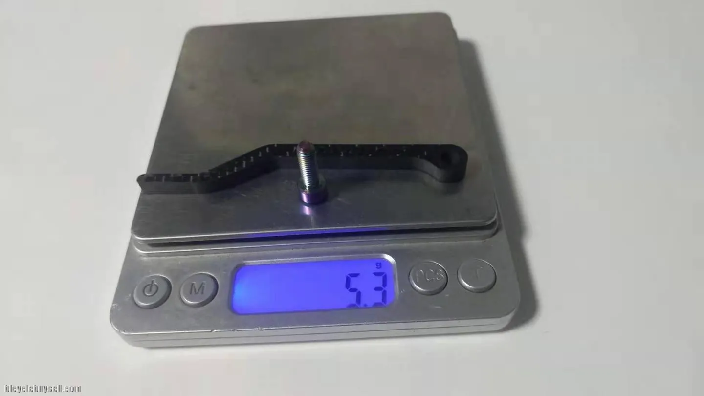 FULL CARBON CHAIN GUIDE CATCHER DROP PREVENT WITH TI SCREW (FREE POS)