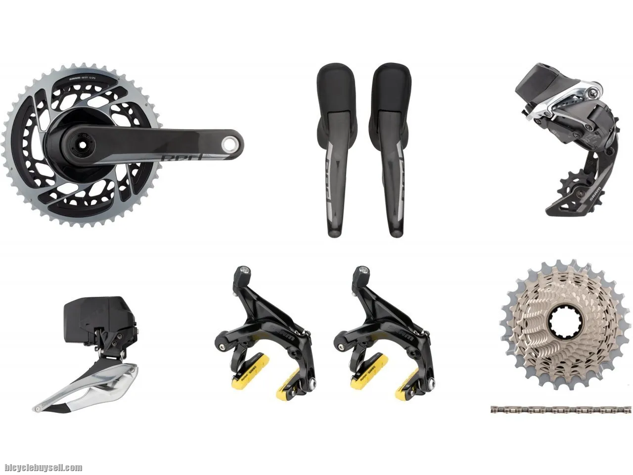 SRAM Red eTap AXS 12 Speed Groupset rim brake version -  READY STOCK
