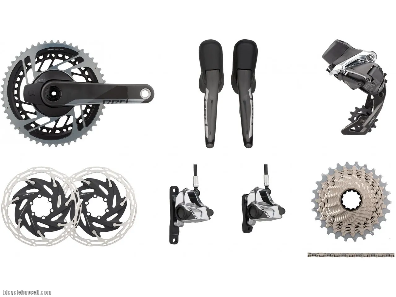SRAM Red eTap AXS 12 Speed Groupset disc brake version - READY STOCK