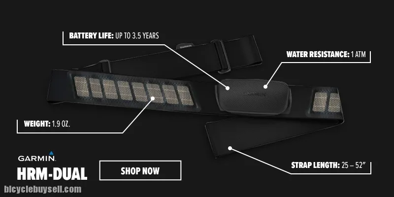 GARMIN HRM DUAL PREMIUM HEART RATE MONITOR STRAP ANT+ BLUETOOTH DUAL MODE PHRM