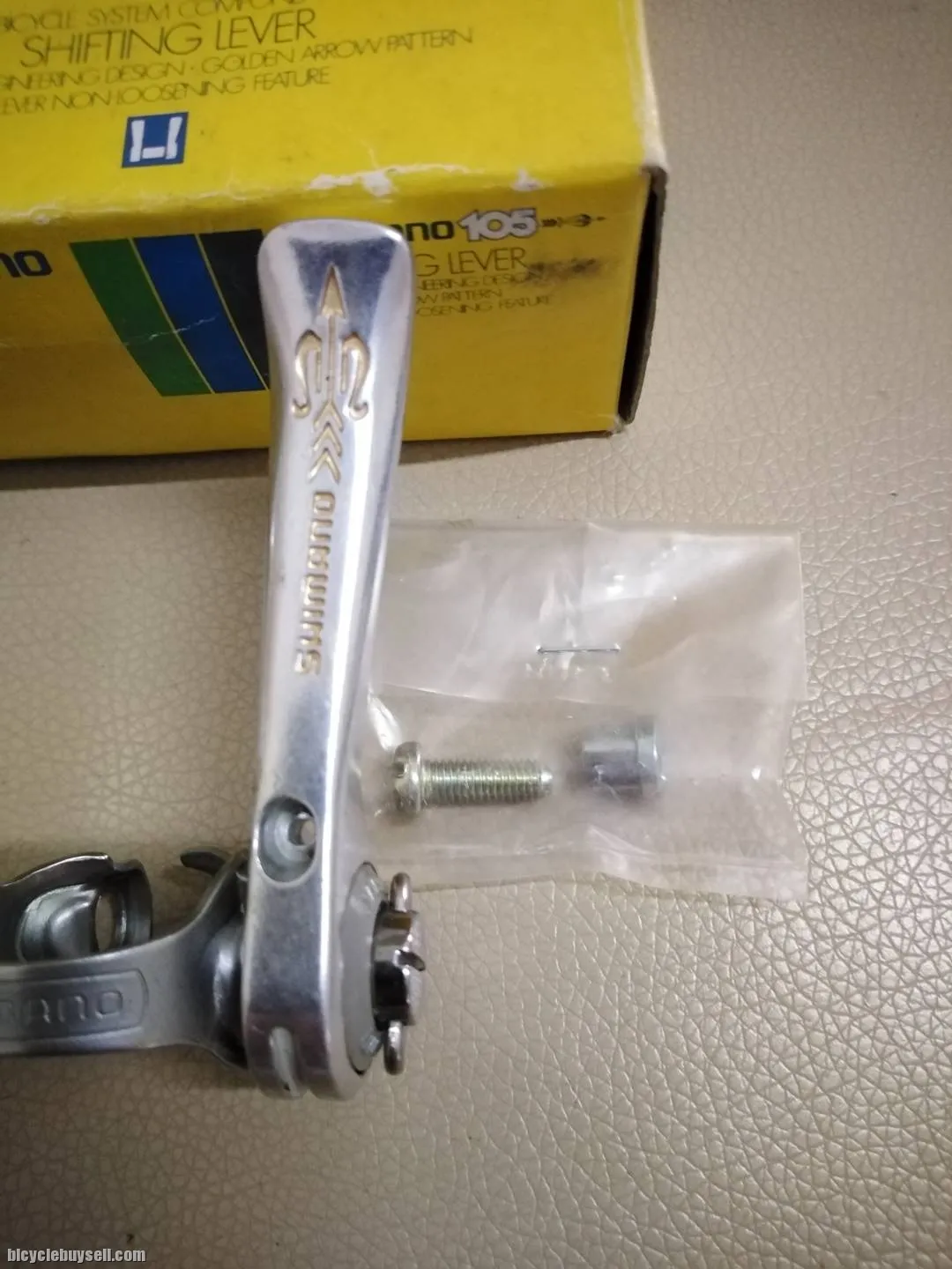 Shimano 105 Golden Aero Downtube Shifter Nos Vintage
