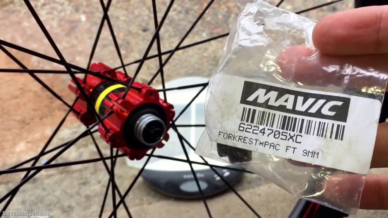UNIVERSAL MAVIC / FULCRUM REAR MTB HUB 12MM THRU AXLE TO 9MM QUICK RELEASE ADAPTOR (FREE POS)
