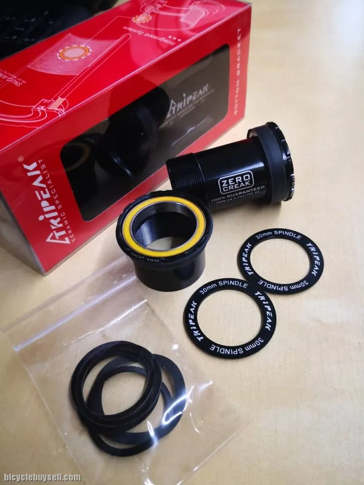 TRIPEAK BB30A TO 30MM SPINDLE TWIST FIT CERAMIC BOTTOM BRACKET for CANNONDALE CAAD
