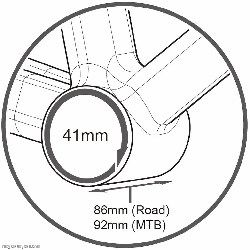 TRIPEAK BB86/92 PRESSFIT TWIST LOCK CERAMIC BOTTOM BRACKET