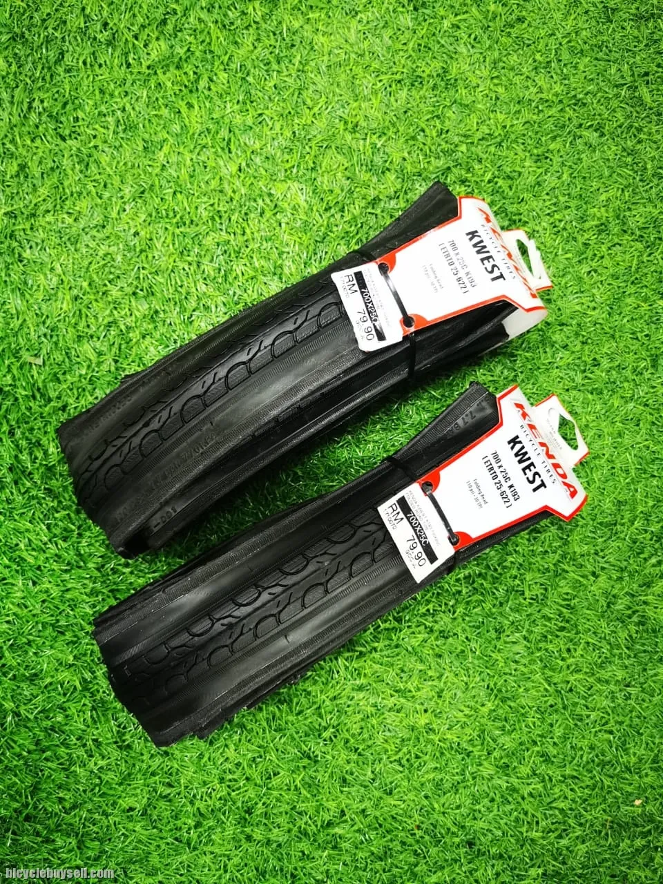 KENDA KWEST K193 700X25C ROAD BICYCLE TIRE FOR ROADBIKE COMMUTER CITY BIKE 110PSI