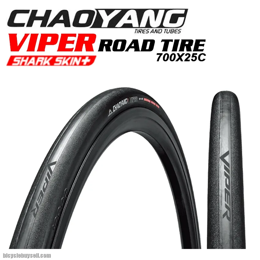 CHAO YANG VIPER ROAD CLINCHER TIRE 700X25C FOLDED TIRE TRAINING