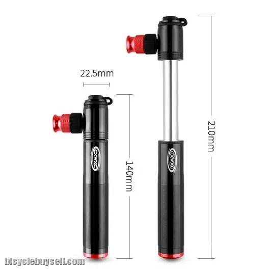 CXWXC 2 in 1 Bike Mini Hand Pump CO2 Inflator Bicycle Tire Repair Tool Presta &amp; Schrader Valve MTB